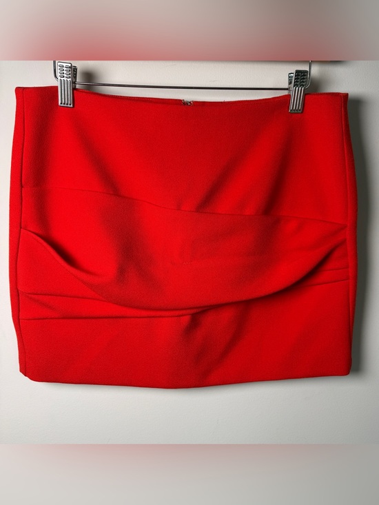 Maje Dresses & Skirts - Maje Paris Red Crepe Tulip Mini Skirt Size US 8 | French Girl Parisian Designer
